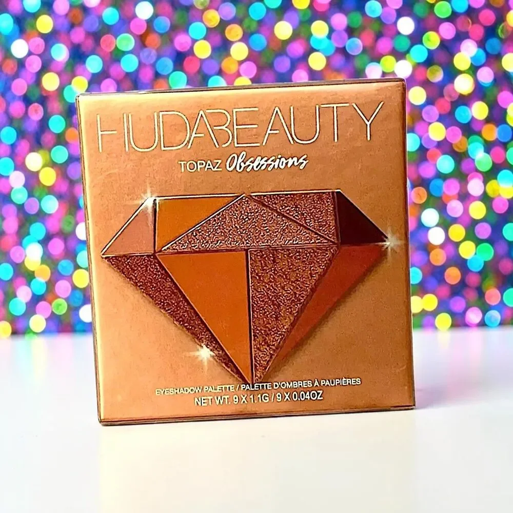 Huda Beauty TOPAZ Obsessions Eyeshadow Palette Brand New IN BOX